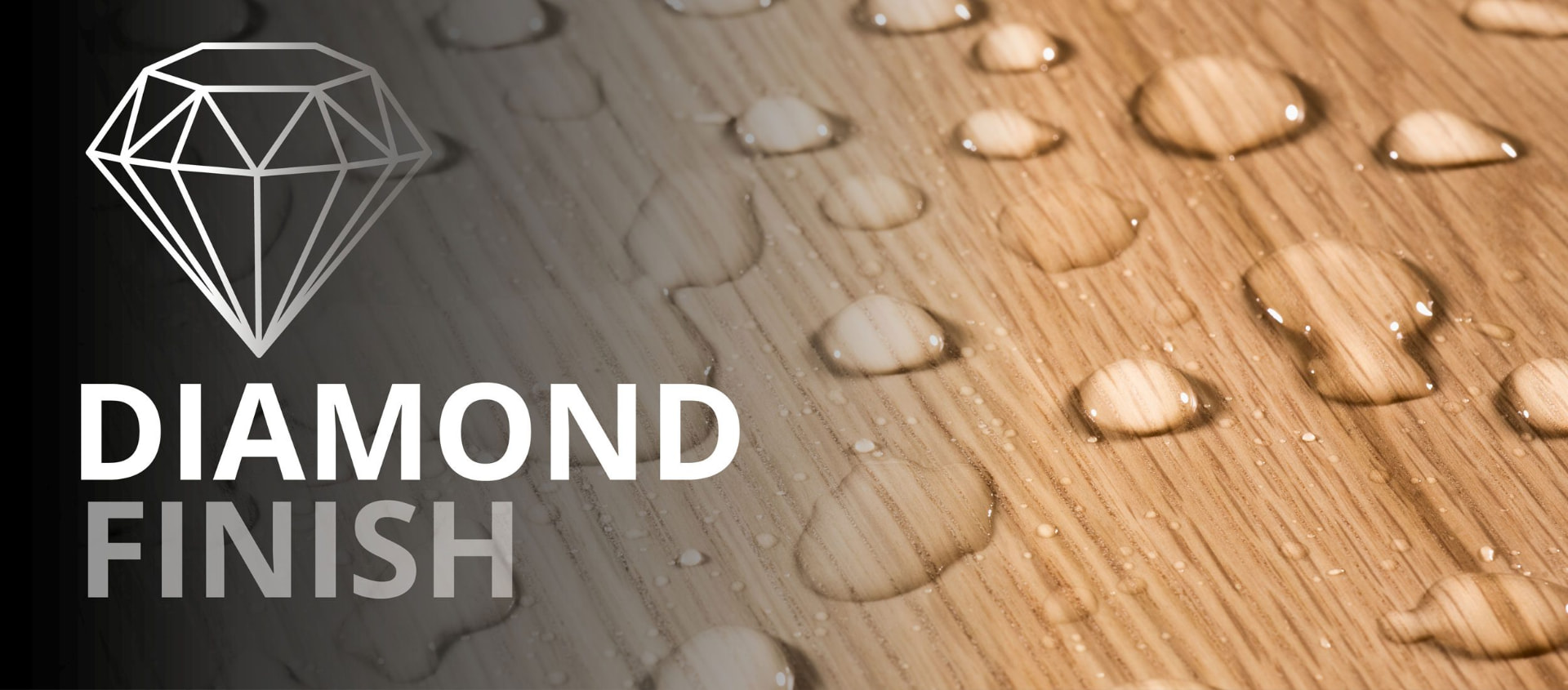 Detalle de una ventana de madera con lacado DIAMOND FINISH en primer plano