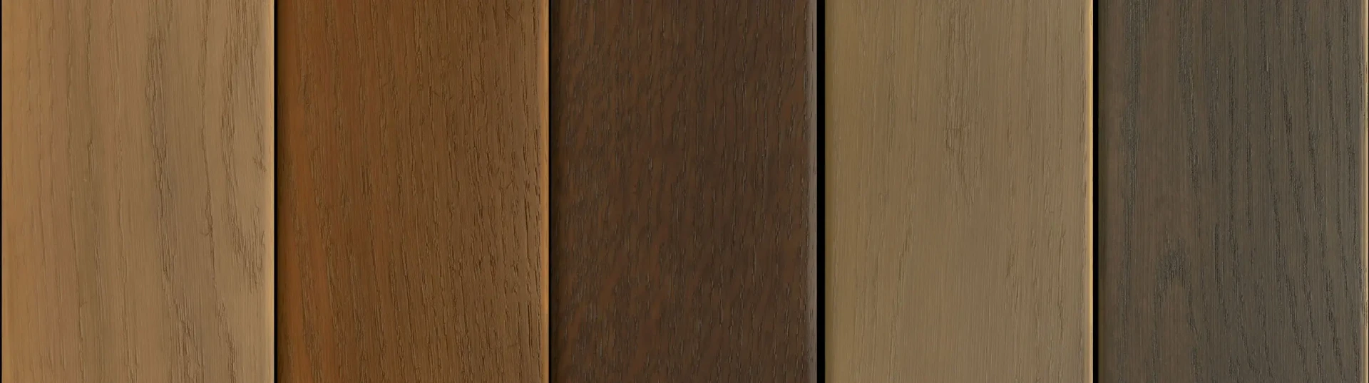 Muestras del lacado DIAMOND FINISH para ventanas de madera