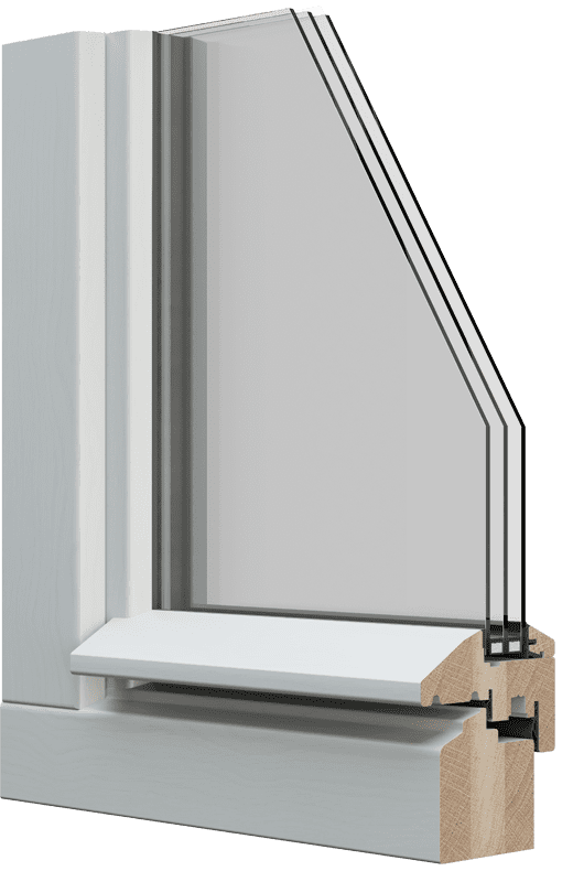 Ventana de madera Stil 2 Upgrade
