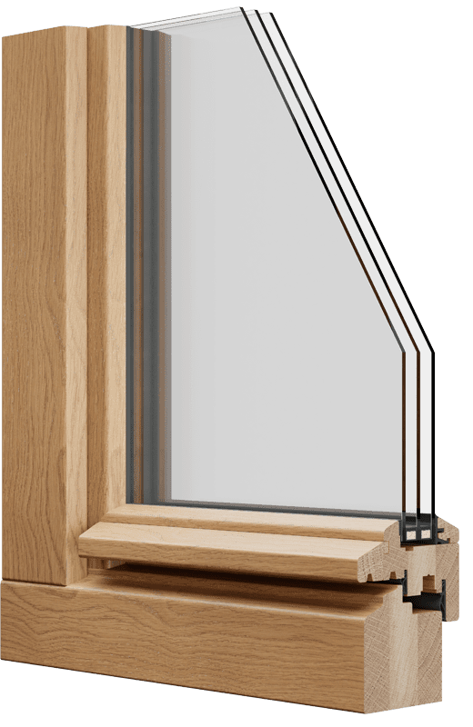 Ventana de madera Stil 2