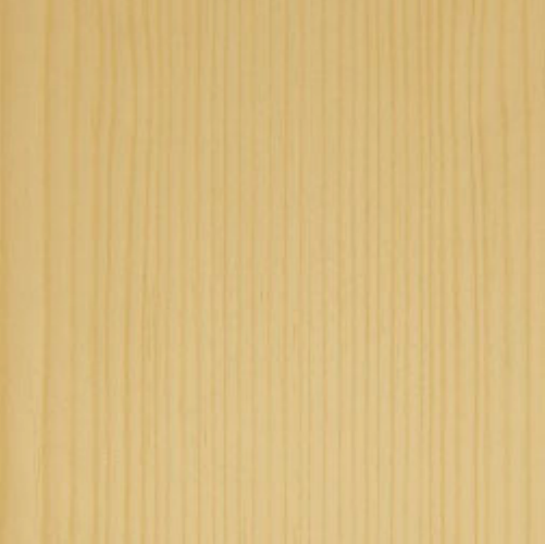 Muestra de madera de pino para acabados de ventanas