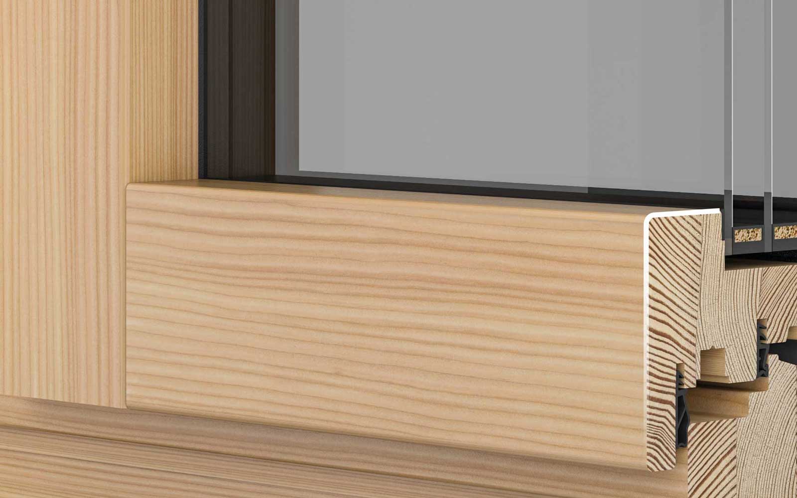 Sección completa del perfil interior Tipo 3 para Slim 3 Premium